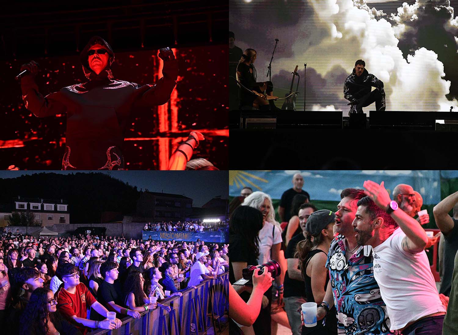Primer día del Musicamino Collage 