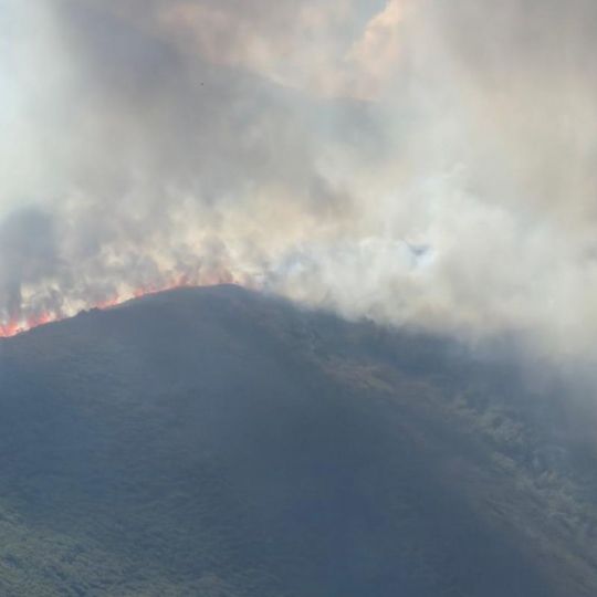 Un nuevo foco en Pradela lastra la evolución de los incendios en El Bierzo: Dos estabilizados y en Nivel 0 mientras Congosto sigue en Nivel 1 | Cedida a InfoBierzo