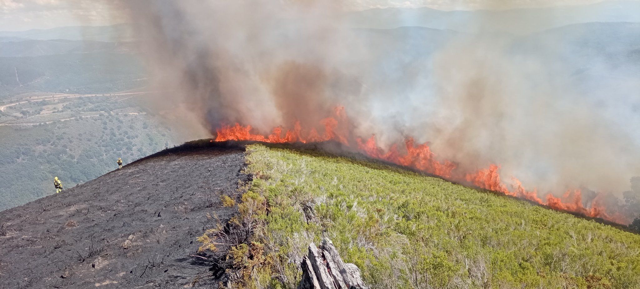 Incendio de Pradela (Trabadelo) | | ATBrif
