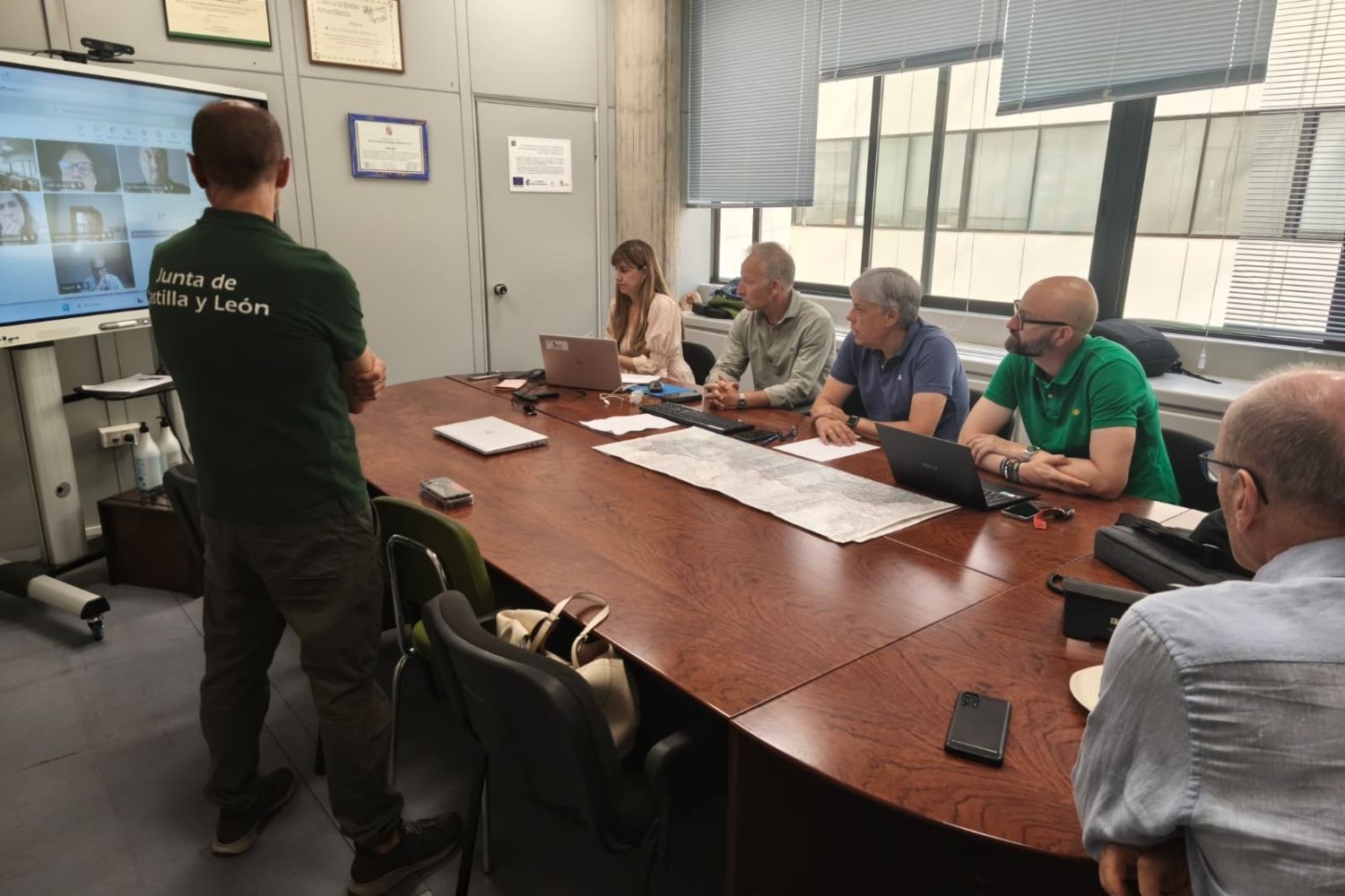 Reunión del Cecopi este domingo ante la situación del incendio en Pradela