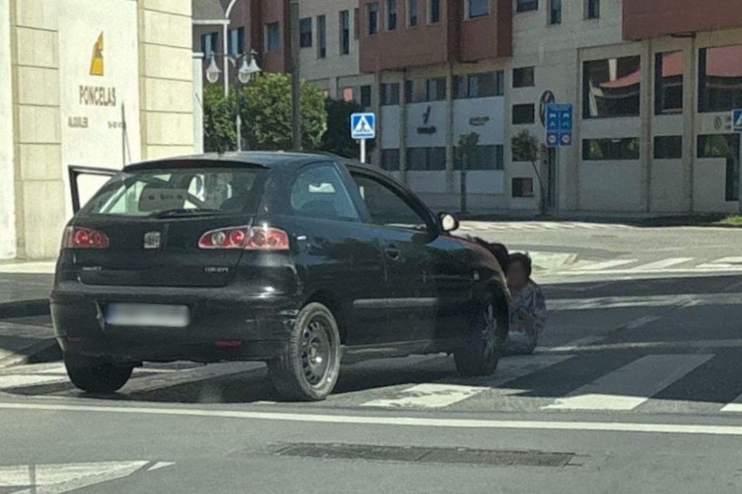 Atropellan a una anciana en un paso de peatones de Ponferrada