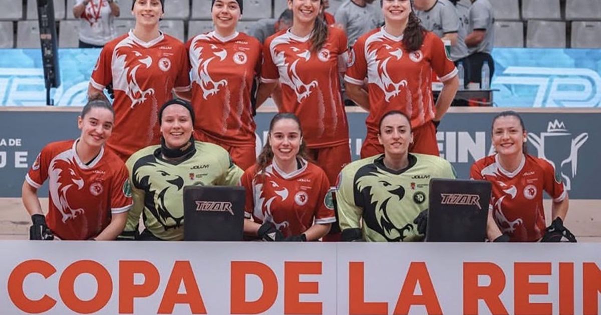 Image accompanying Infobierzo coverage of Bembibre Hockey Club's European debut.