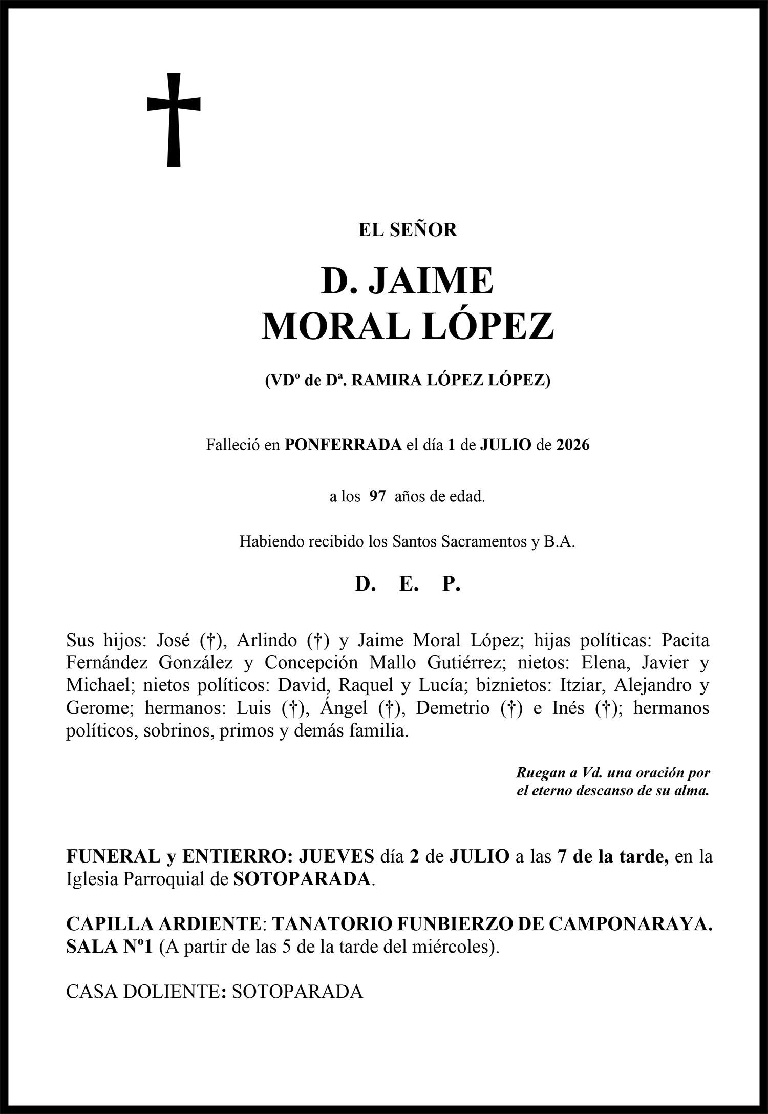 JAIMEMORAL LÓPEZ