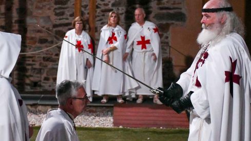Ordenación de Nuevos Caballeros Templarios  (1)