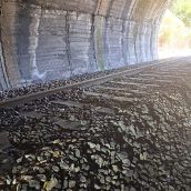 Tramo de 9 metros de carril robado 