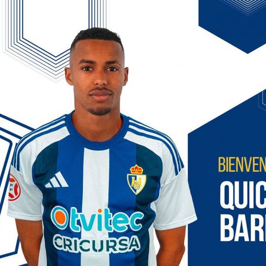 El nuevo jugador de la Ponferradina, Quicala Bari El nuevo jugador de la Ponferradina, Quicala Bari