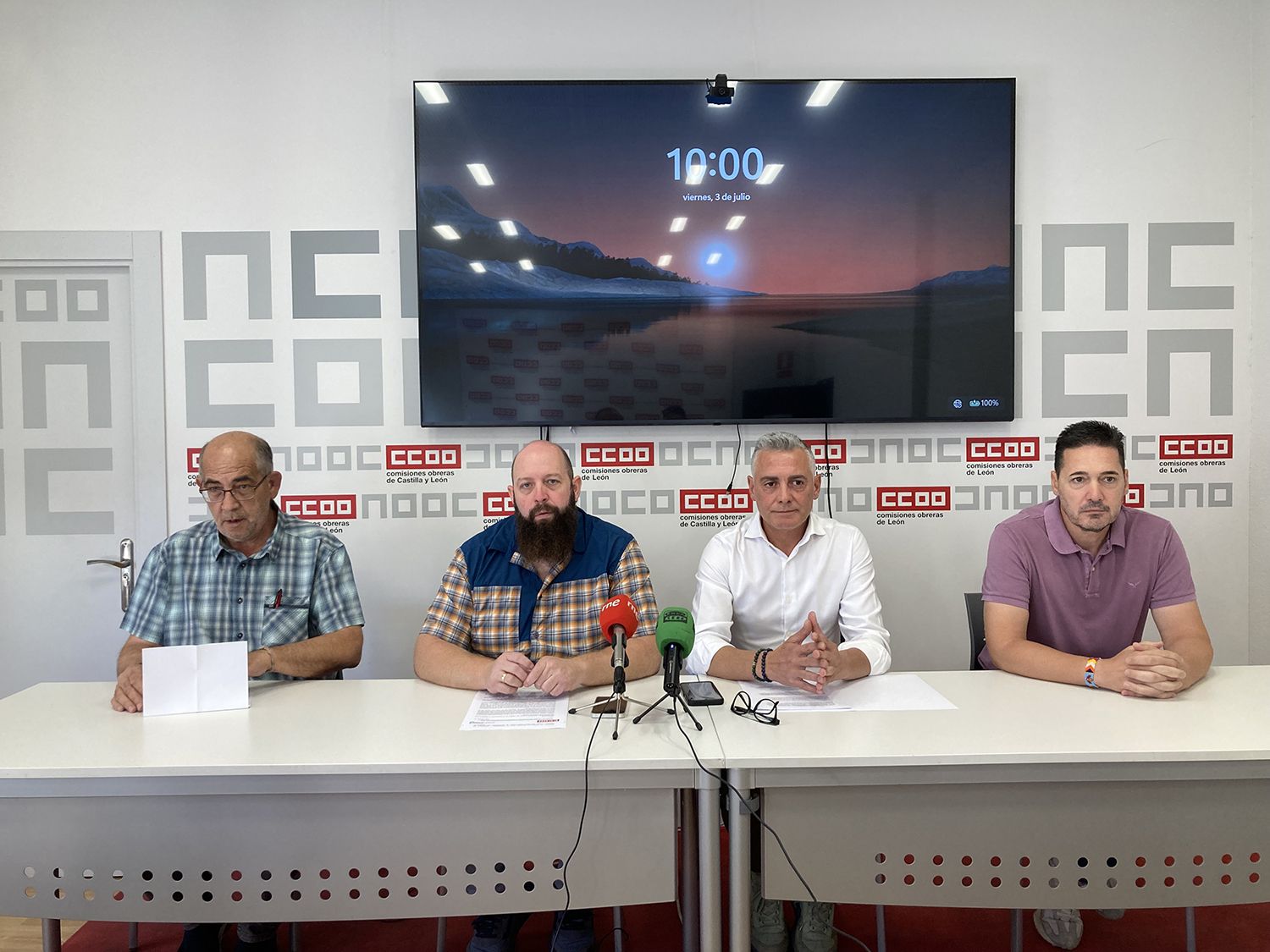 Responsables autónomicos del transporte por carretera de CCOO y UGT Responsables autónomicos del transporte por carretera de CCOO y UGT