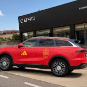 Coche Ebro oficial de La Roja