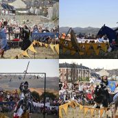 Collage justas Noche Templaria de Ponferrada Collage justas Noche Templaria de Ponferrada