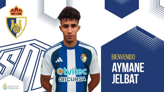 Nuevo fichaje de la Ponferradina Jelbat Nuevo fichaje de la Ponferradina Jelbat