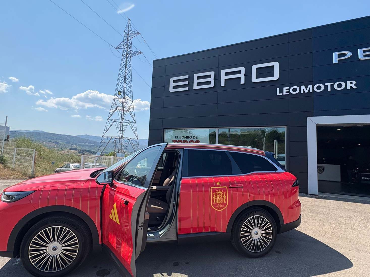 Ebro Leomotor con la Selección Española de Fútbol(4) Ebro Leomotor con la Selección Española de Fútbol(4)