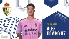 Alex Domínguez nuevo portero de la Ponferradina Alex Domínguez nuevo portero de la Ponferradina