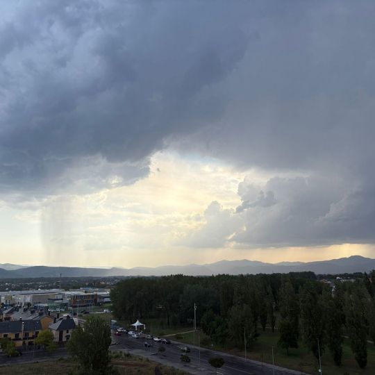 Tormenta en La Rosaleda