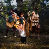 El incendio forestal de Cobrana deja intacto el bosque del Zofreral y la Senda Encantada mantiene sus funciones | Dinamia Teatro