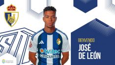 El nuevo jugador de la Ponferradina, José de León
