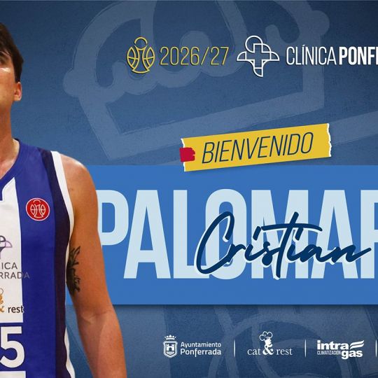 Fichaje de Cristian Palomares por el Clínica Ponferrada
