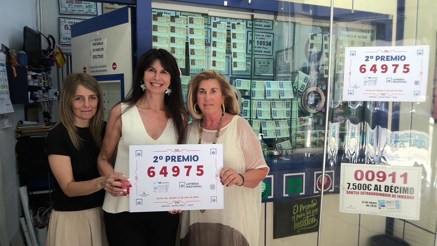 Segundo premio de la Lotería Nacional en León 2 Segundo premio de la Lotería Nacional en León 2