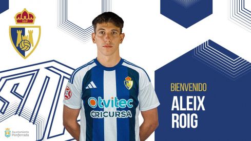 Fichaje de Aleix Roig por la Ponferradina