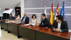 Presentación del nuevo acuerdo de la Mesa para el Diálogo Social del Bierzo