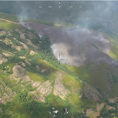 Desciende a nivel 0 el incendio originado en Guímara (Peranzanes) el pasado 12 de julio | Naturaleza CyL