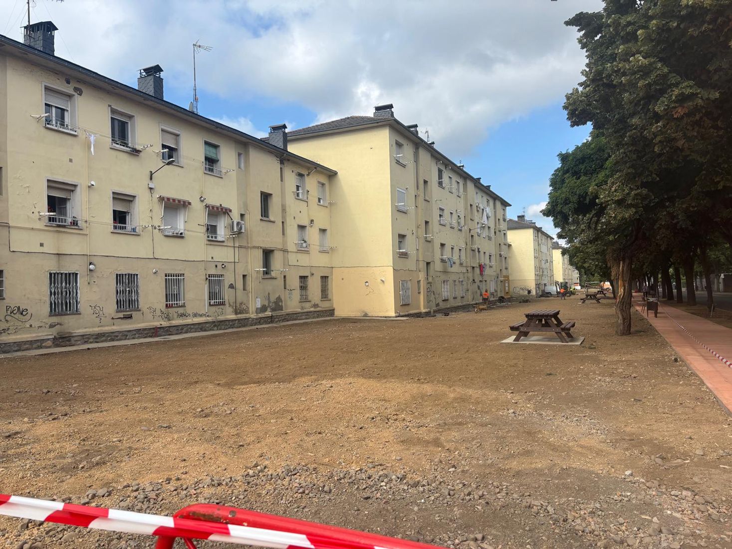 Obras en las antiguas carboneras de la MSP Obras en las antiguas carboneras de la MSP