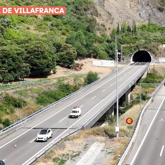 Transportes finaliza las obras de modernización en los túneles de la A-6 que unen el Bierzo y Galicia