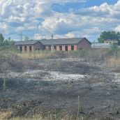 Incendio junto a las vías de La Placa | María Corral 