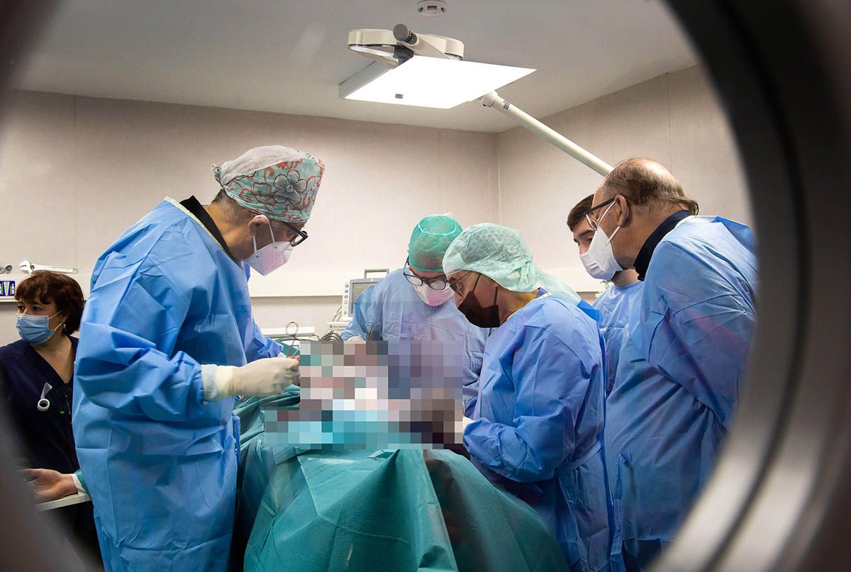 Equipo médico de la Plaza durante los Carnavales del Toro de Ciudad Rodrigo