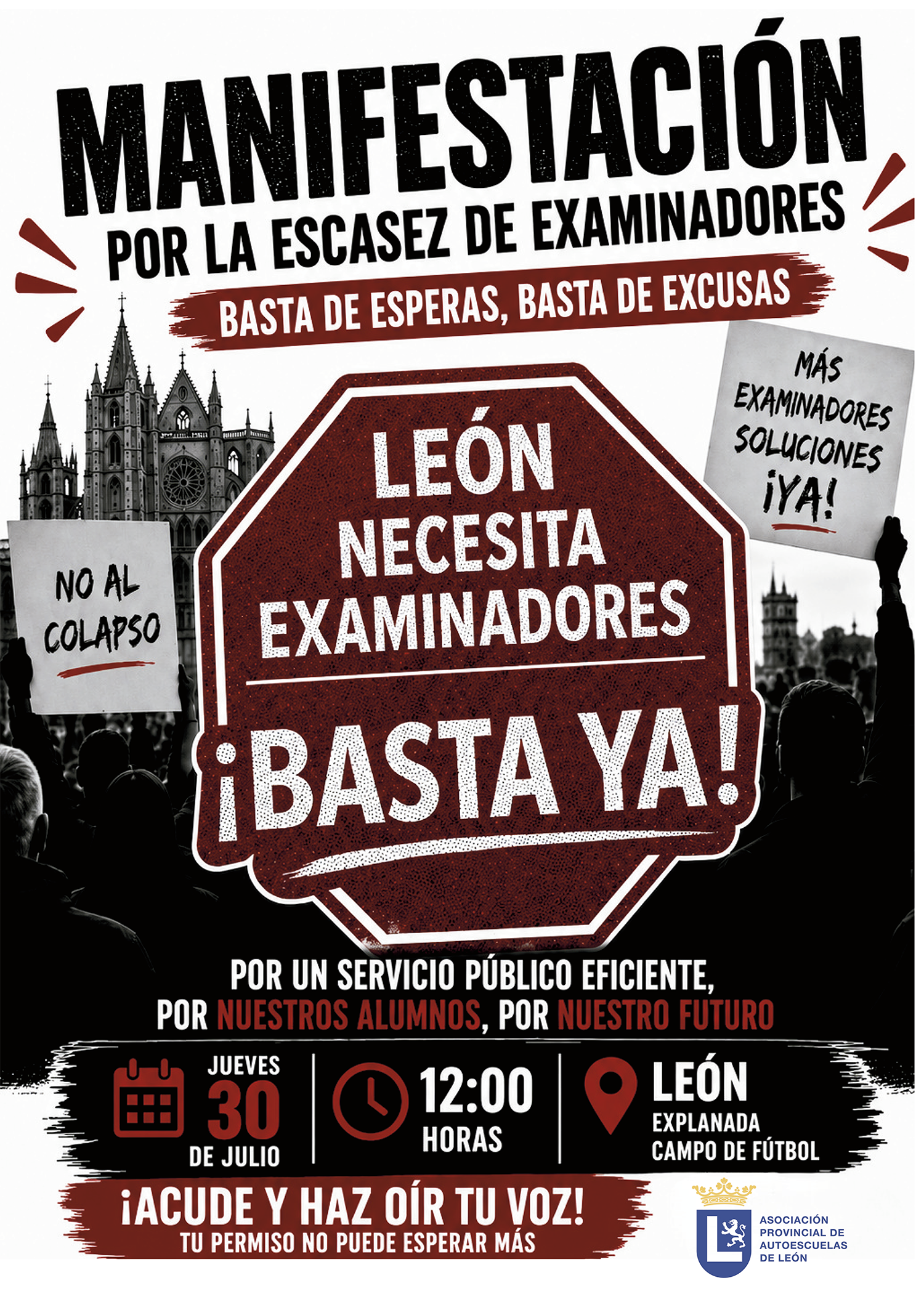 Poster manifestacion modf. Poster manifestacion modf.