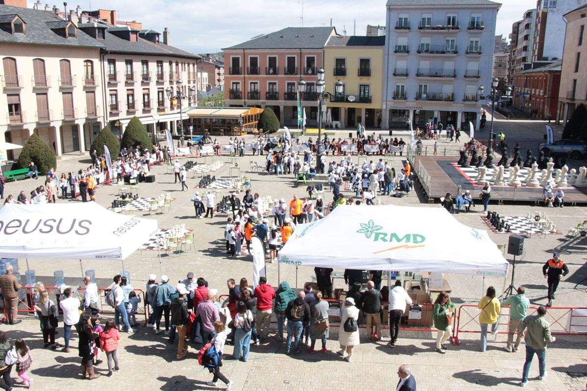 El torneo de ajedrez 'Pequeños Gigantes' en Camponaraya