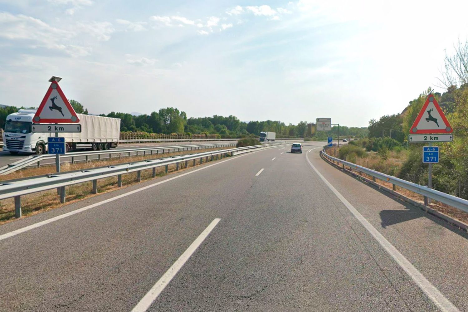 Carretera A6 km 371 Carretera A6 km 371