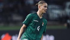 Lucas Macazaga en un partido con su selección Lucas Macazaga en un partido con su selección