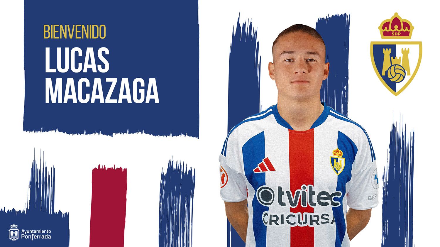 Lucas Macazaga fichaje de la Ponferradina