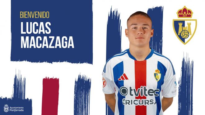 Lucas Macazaga fichaje de la Ponferradina