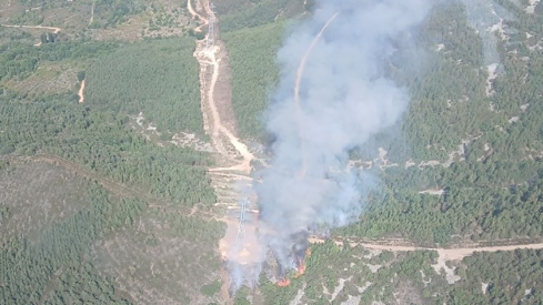 Incendio en Castropodame