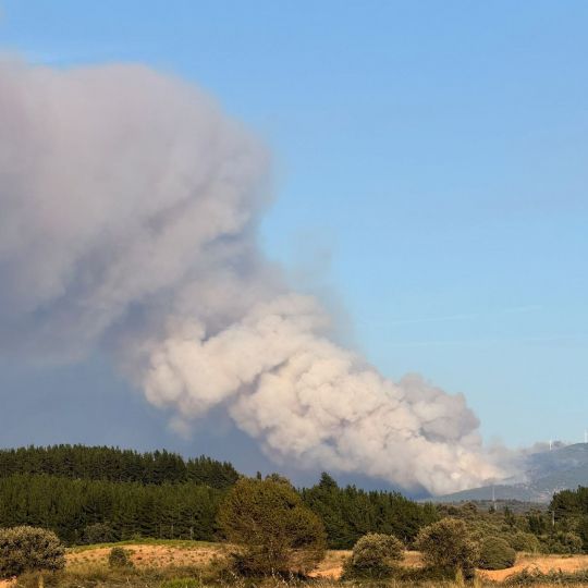 Incendio en Castropodame IGR1