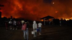 La localidad de Turienzo Castañero asediada por el fuego César Sánchez ICAL (7)