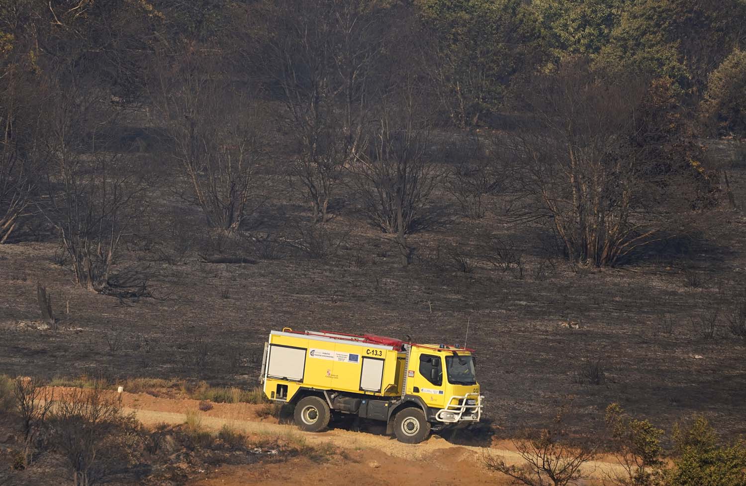 Incendio de Castropodame en San Pedro Castañero y Turienzo Castañero César Sánchez ICAL (13) Incendio de Castropodame en San Pedro Castañero y Turienzo Castañero César Sánchez ICAL (13)