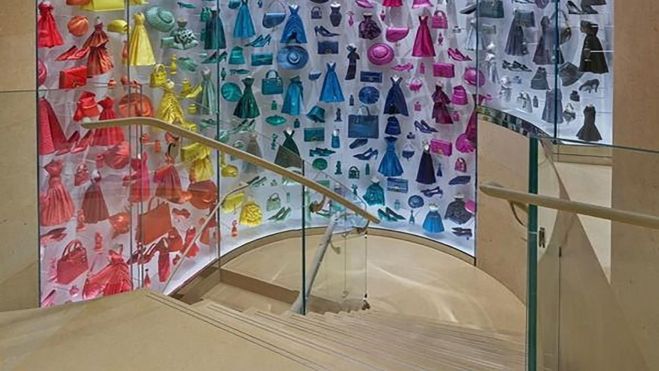 Escalera de la tienda de Dior en Nueva York reformada por Tvitec | Tvitec