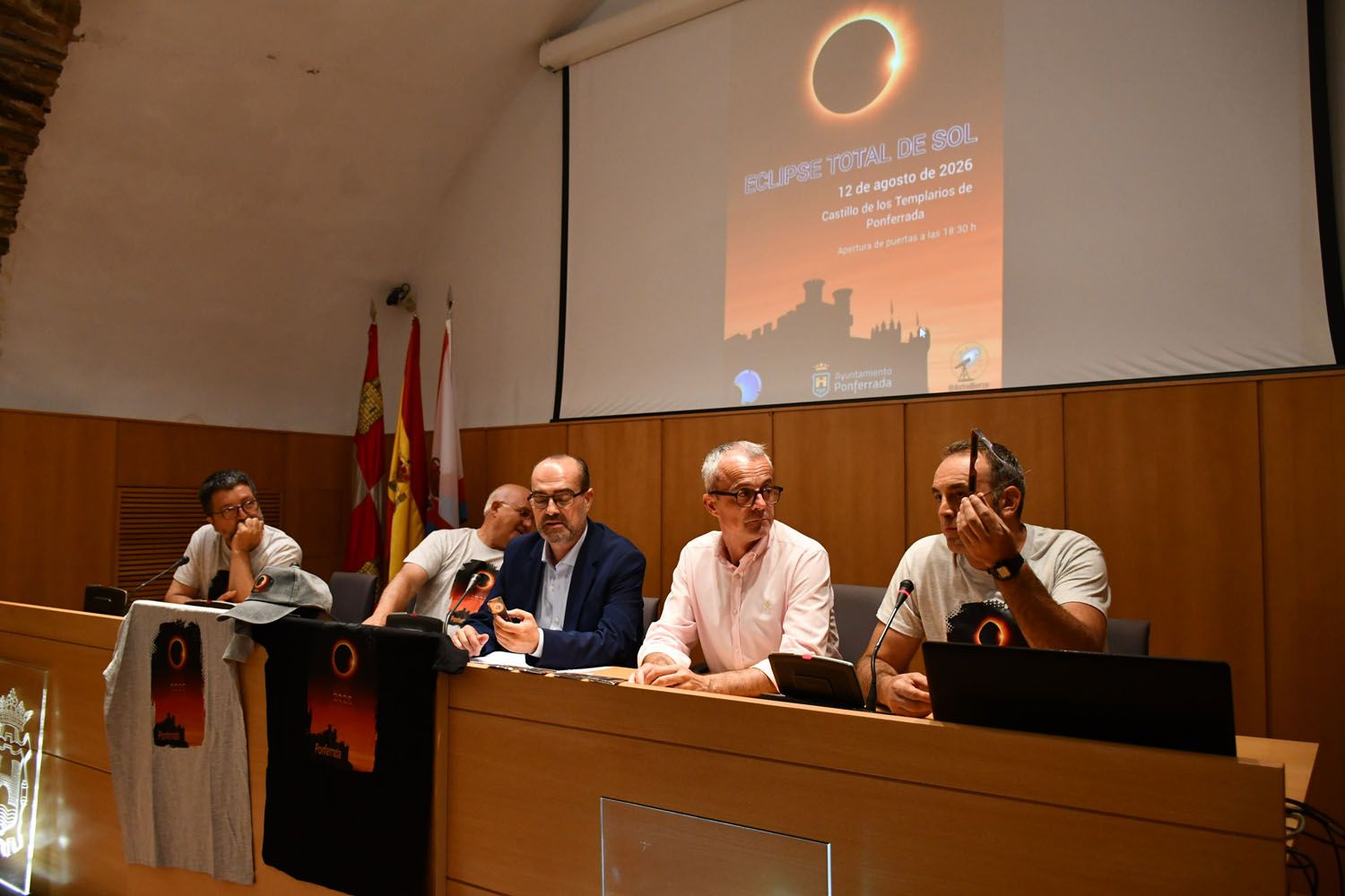 Presentación de las actividades para el eclipse solar total de Ponferrada (3) Presentación de las actividades para el eclipse solar total de Ponferrada (3)