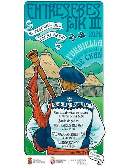El castro de Chano será el epicentro de la música tradicional con la tercera edición de 'Entresebes Folk' El castro de Chano será el epicentro de la música tradicional con la tercera edición de 'Entresebes Folk'