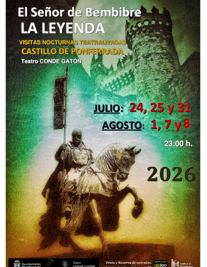 Visitas nocturnas teatralizadas La leyenda de El Señor de Bembibre Visitas nocturnas teatralizadas La leyenda de El Señor de Bembibre