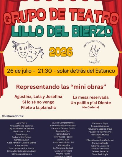 Noche de teatro en Lillo del Bierzo Noche de teatro en Lillo del Bierzo