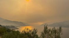 Rmestudios ICAL Incendio en Burgohondo, Navaluenga y El Tiemblo. En la foto embalse de El Burguillos, en la localidad de El Barraco.