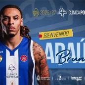 Bruno Araújo añade potencia para el perímetro del Baloncesto Clínica Ponferrada