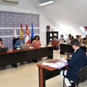 Pleno del Consejo Comarcal del Bierzo de este martes en el que se han aprobado los presupuestos | Foto: Dani Merino, InfoBierzo