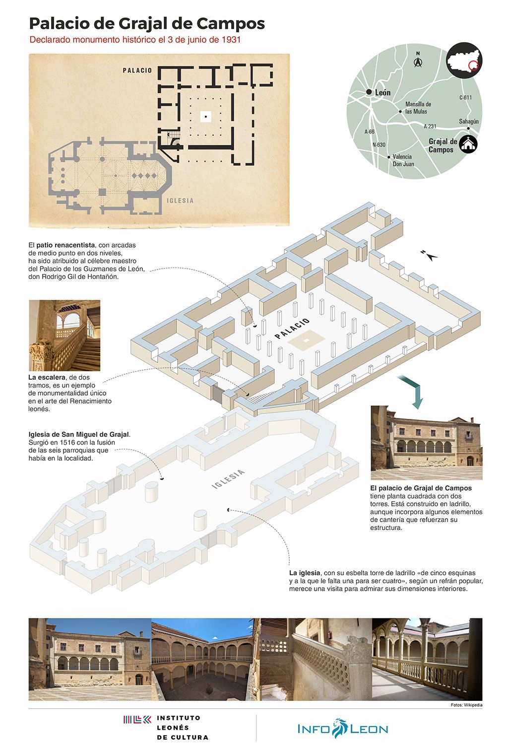 Infografía Palacio de Grajal de Campos (1)