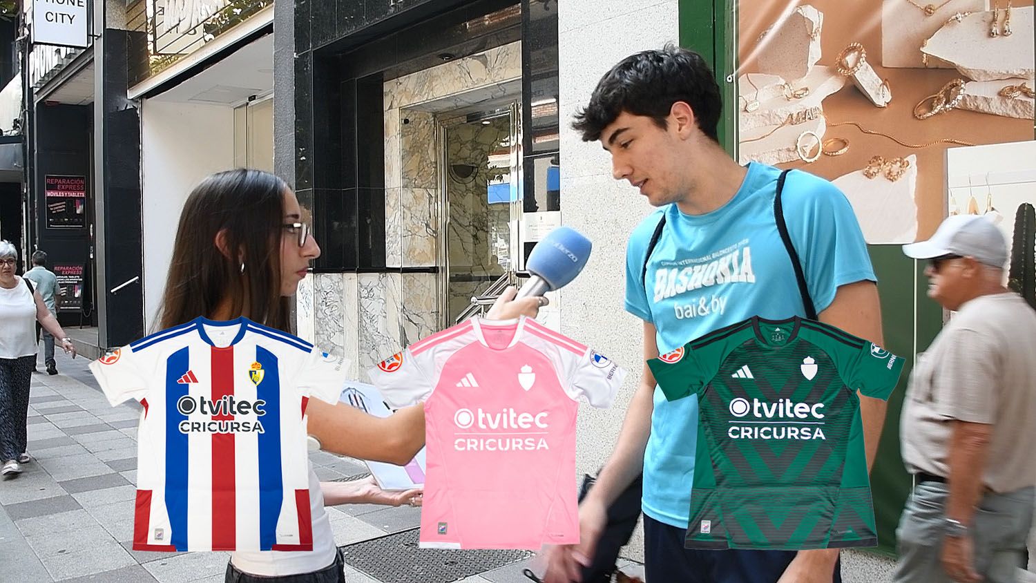 Las nuevas equipaciones de la Ponferradina(3) Las nuevas equipaciones de la Ponferradina(3)