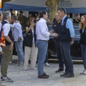 Rmestudios / ICAL. El presidente del Gobierno, Pedro Sánchez, visita el Puesto de Mando Avanzado de Navaluenga. También participan el presidente de la Junta de Castilla y León, Alfonso Fernández Mañueco Rmestudios / ICAL. El presidente del Gobierno, Pedro Sánchez, visita el Puesto de Mando Avanzado de Navaluenga. También participan el presidente de la Junta de Castilla y León, Alfonso Fernández Mañueco