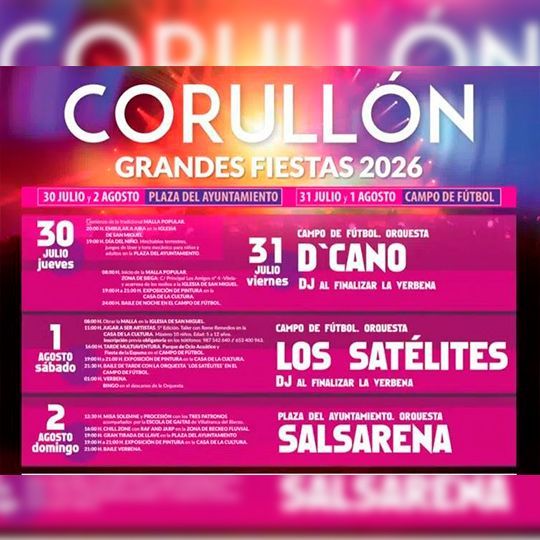 Fiestas de Corullón Fiestas de Corullón
